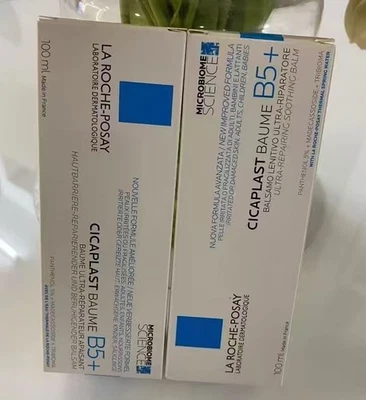 LA ROCHE-POSAY 2x100ml La Roche Posay Cicaplast Baume B5+Cream New