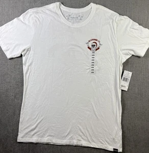 Hurley Everyday Wash Schlitten! Surfing Santa T-Shirt Herren Gr. Large Neu mit Etikett - Bild 1 von 13