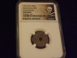 1658-1805    Indonesia    Pitis       NGC Genuine - Picture 1 of 2