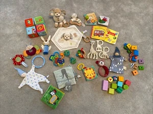 Baby Motorik Spielzeug, Kuscheltier Rassel Greifling Konvolut Ever Earth , Oball - Bild 1 von 18