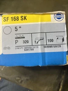 Hermes 5”Sandpaper SF 168 SK Disc 320 Grit  100/box - Bild 1 von 2