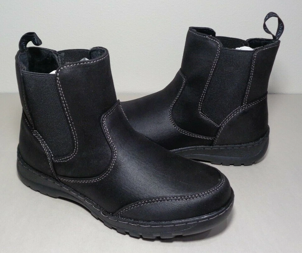 Khombu Size 9 M CHARLOTTE Black Ankle Boots Women's Shoes