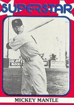 1982 Seckeli Superstar Baseball Cards #46-90 You Pick! - Image 1 of 1