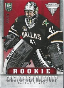 2013-14 Panini Titanium Hockey CHRISTOPHER NILSTORP #169 04/99 Rookie Dallas