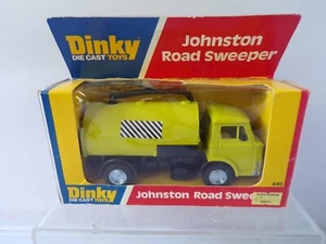 Dinky Toys 449 Johnston spazzatrice stradale modello veicolo pressofuso in scatola - Foto 1 di 18