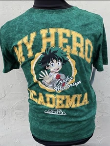 My Hero Academia Deku Green T-Shirt - NEW (S) - Picture 1 of 3