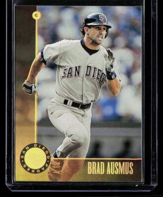 Brad Ausmus 1996 Leaf Press Proofs Gold San Diego Padres #9 - Image 1 of 2