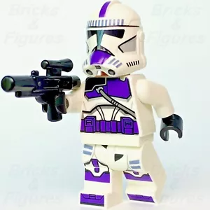 LEGO Star Wars 187th Legion Clone Trooper Minifigure Purple Phase 2 75342 sw1207 - Picture 1 of 3