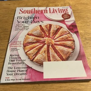 SOUTHERN LIVING MAGAZINE MARCH 2022 BRIGHTEN YOUR DAYS - Picture 1 of 12