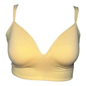 Athleta D-DD Embrace Bra Seamless Molded Cup Lumaria Yellow XXS NWOT - Picture 1 of 9