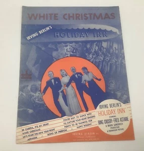 White Christmas -Irving Berlin Holiday Inn-1942 Sheet Music - Picture 1 of 4