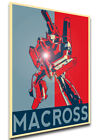Poster Propaganda - Ma0303 - Macross Vf1