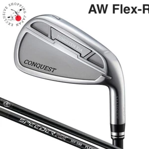 Majesty Conquest 2022 Iron Golf Club AW Speeder NX HV340 Graphite Shaft Flex R - Picture 1 of 6