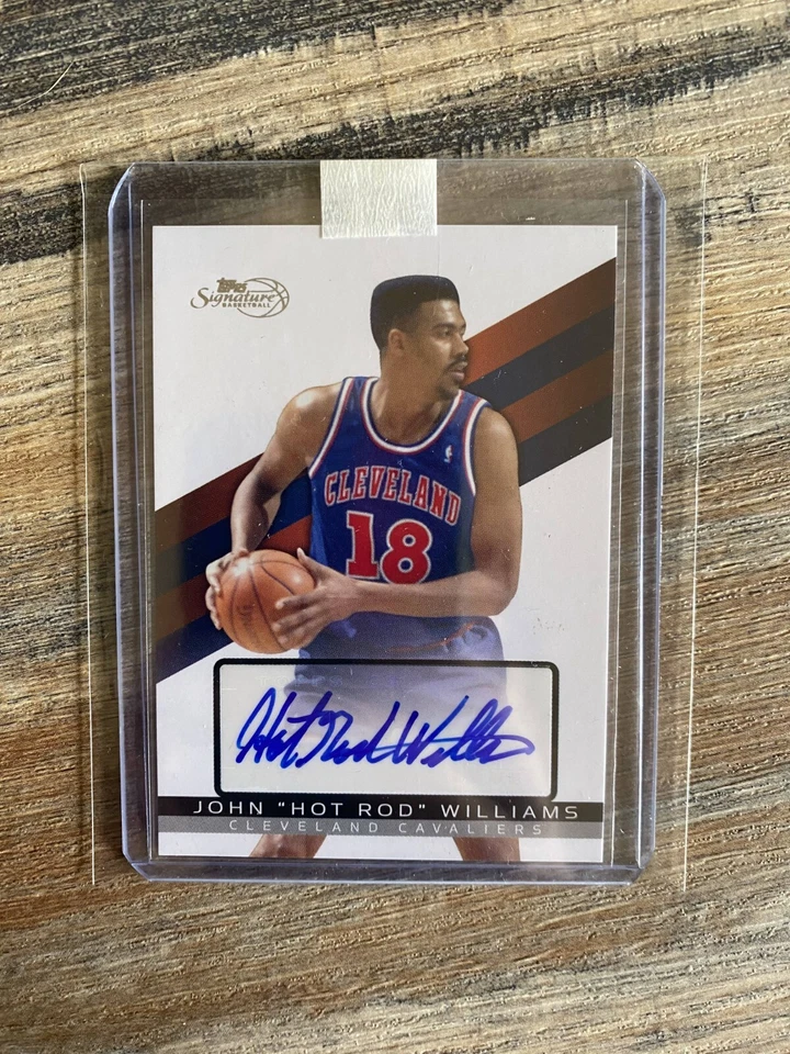 2009 NBA Topps Signature Basketball John Hot Rod Williams Knicks /750 — 第 1/2 张图片
