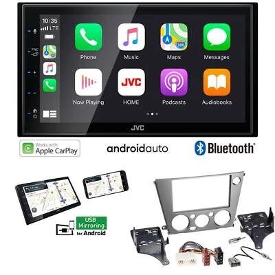 JVC Autoradio Apple CarPlay Android Auto für Subaru Legacy IV 2005-2009 schwarz - Bild 1 von 4