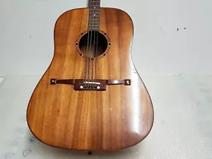 CUSTOM ACOUSTIC BASS - SKNNY BANJO NECK - Made in USA - NO PICKUP - Picture 1 of 8