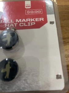 H2Golf Ball Marker Hat Clip - Picture 1 of 3