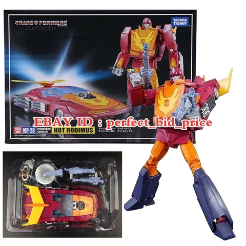 New Transformers Hot Rodimus Takara MP-28 MP28 Action Figure Rodimus Prime Toys Cover