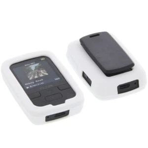 Bolsa para Victure M3 MP3 Funda Protectora de Silicona Silicio Blanco - Imagen 1 de 5