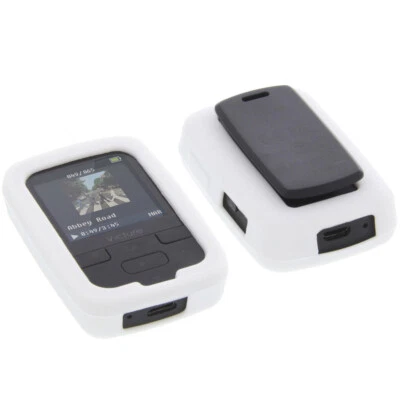 Bolsa para Victure M3 MP3 Funda Protectora de Silicona Silicio Blanco - Imagen 1 de 4