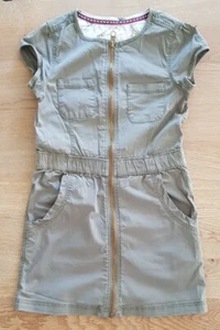 H&M L.O.G.G. Kinder Mädchen Kurzarm Kleid ☆ Größe 134 khaki grün ☆ SEHR SCHÖN ! - Bild 1 von 11