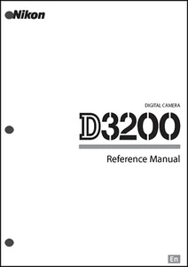 Nikon D3200 User Manual Guide Instruction Operator Manual - Picture 1 of 1