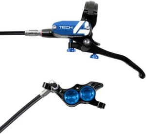 Hope Tech 4 E4 MTB Bicicleta de Montaña Disco Hidráulico Juego de Freno Delantero y Palanca - Azul - Imagen 1 de 1
