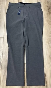 Pantalone uomo J.Crew Thompson Performance elasticizzato gamba affusolata grigio taglia 33 x 32 NUOVO - Foto 1 di 9