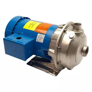 Goulds 1ST1E9D4 Centrifugal Pump, 3PH 208-230/460VAC 1HP, 3450RPM, 56J Frame - Picture 1 of 7