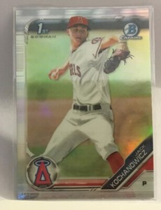 2019 BOWMAN CHROME JACK KOCHANOWICZ ROOKIE REFRACTOR # BDC-98 ANGELS MSK