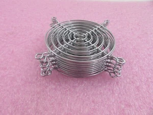 10 Pack ~ 92mm Fan Finger Grill Silver Metal Grill Protector Guard - Picture 1 of 4