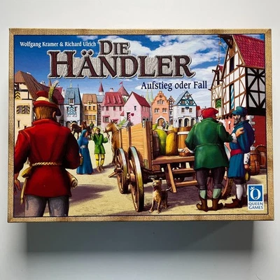 Die Handels Juego de Mesa Queen Games 1999 Kramer & Ulrich Edición Alemana Completa Foto 1 de 4