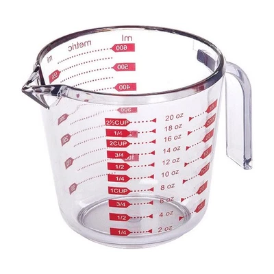 Progressive Prepworks 2.5 cups Plastic Clear Measuring Cup (Pack of 6) - Image 1 of 2