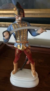 Herend Hadik Hussar Soldier 9" Figurine - Picture 1 of 5