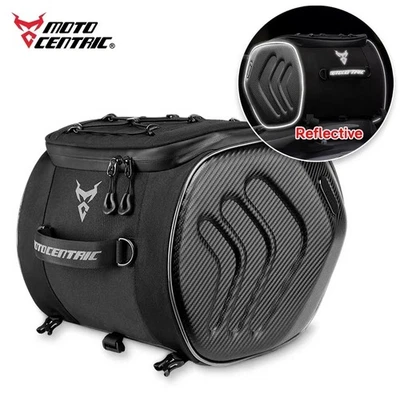 Borsa Moto da Viaggio Posteriore Impermeabile Porta Casco Schienale Sella 30L - Immagine 1 di 4