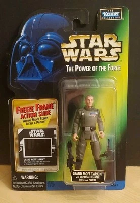 Figura de acción Star Wars: Power of the Force Grand Moff Tarkin Freeze Frame sin usar, en caja Foto 1 de 2