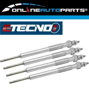 4 Diesel Glow Plugs for Holden Colorado 3.0L 08~12 4JJ1-TC Turbo - Italy Made - Picture 1 of 3