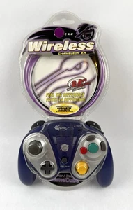 Wireless Nintendo GameCube Controllers Pelican G3 Purple W/ Receiver New Sealed - Picture 1 of 19