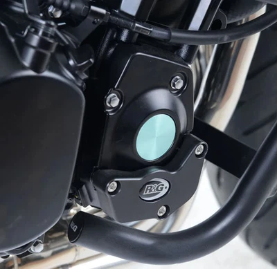 DESLIZADOR CARTER MOTOR R&G PARA KAWASAKI Z 900 RS 2018 > 2023 NEGRO DERECHA - Imagen 1 de 3