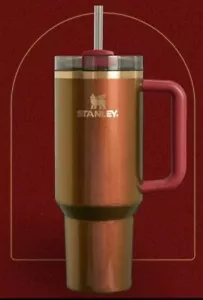 Laney Wilson x Stanley LE Gold Löscher H2.0 40 Unzen Becher Versand heute (in der Hand) - Bild 1 von 4
