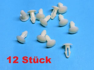 12 x Clips Tapón Puerta Goma Junta Mercedes R107 W108 W114 W115 W116 W123 W126 - Imagen 1 de 1
