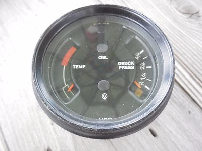 Porsche 911 Oil Temperature / Pressure Gauge VDO 911 641 103 03 - Image 1 of 4