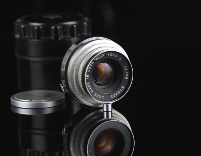 Soviet lens Vega-3  (2.8/50mm)  for camera Zenit 4,Zenit 5,Zenit 6 - Image 1 of 4