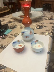 Fukagawa Seiji Flowers Are Cherry Blossoms Nijingu Sake Ware - Picture 1 of 19