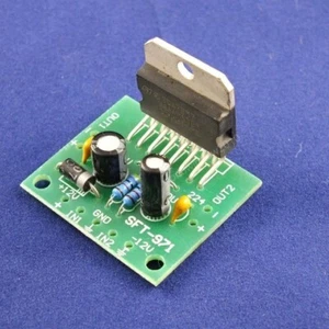 PC Music Sound Audio Amplifier Board PCB 12V DC 2CH 2-Channel 15W +15W - Picture 1 of 2