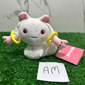 Puella Magi Madoka Magica Mascotte di Patate Kyubey Peluche TAG Peluche Bambola Giappone - Foto 1 di 11