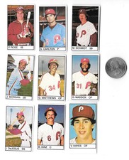 1983 All-Star Game Program Inserts PHILADELPHIA PHILLIES Team Set