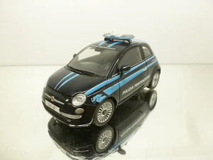 MONDO MOTORS FIAT 500 NEW 2007 POLIZIA PENITENZIARIA POLICE - 1:24 - GOOD CON. - Imagen 1 de 6