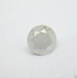 0.73Cts Big Natural Milky White Color Diamond 5.35-5.44x4.07 MM  - Picture 1 of 8