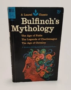Bulfinch's Mythology Paperback Dell Publishing Edmund Fuller USA 6th Print 1964 - Imagen 1 de 8